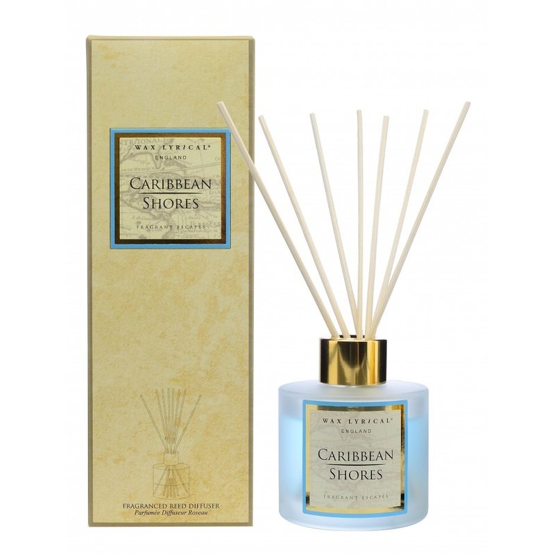 英伦香氛FE系列 加勒比海岸 100ml - 香薰/精油/线香 - 玻璃 蓝色