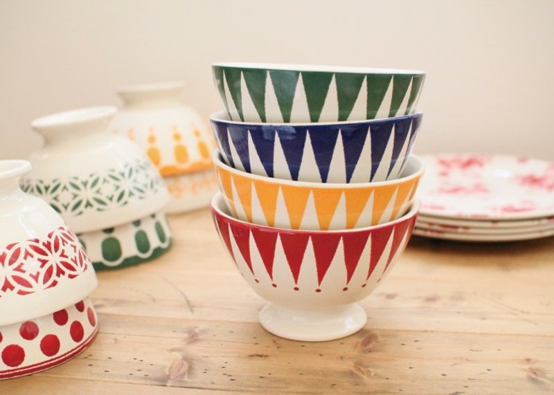 法国KTF旗帜欧蕾碗(单购) - 花瓶/陶器 - 其他材质 