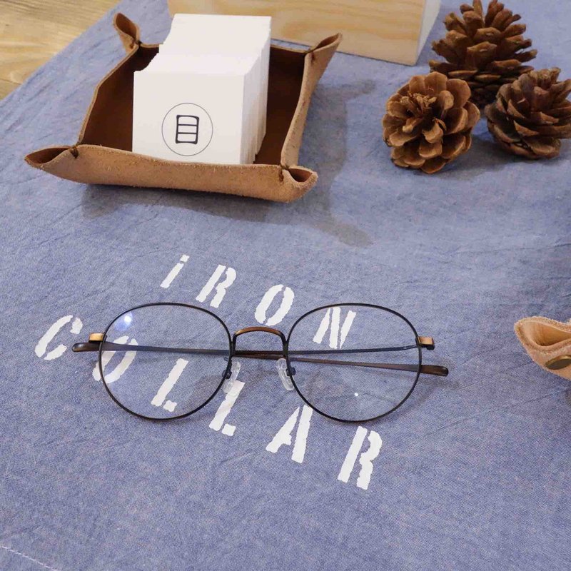 热卖 少量补货纯钛金属框 - 眼镜/眼镜框 - 其他金属 咖啡色