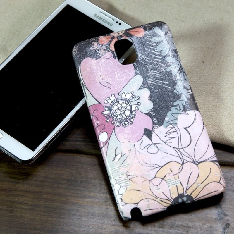 Galaxy Note 3 - 花涂鸦 - 其他 - 防水材质 黑色