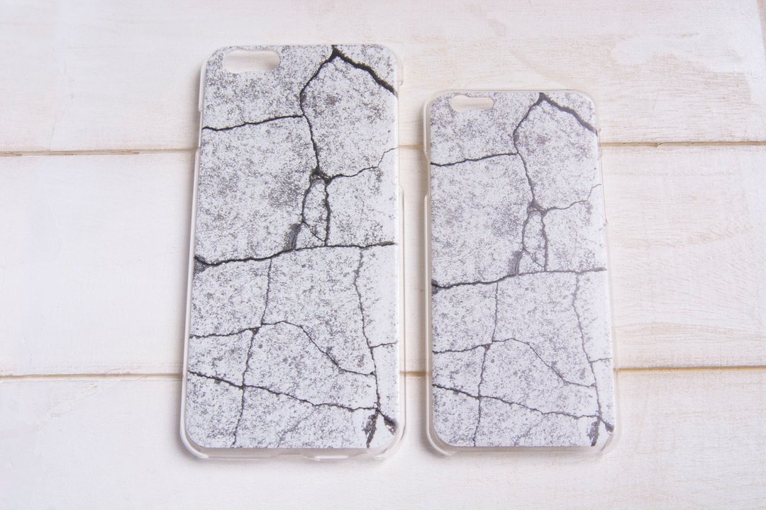 iPhone 6 ＆ Plus 手机壳：影像概念系列~裂痕Crack - 手机壳/手机套 - 塑料 灰色