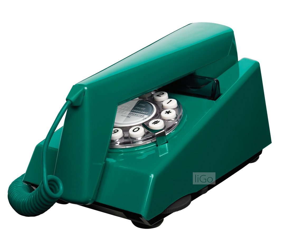 SUSS-英国进口Trimphone经典复古造型电话/工业风 (孔雀绿色)---现货包邮 - 其他 - 塑料 绿色