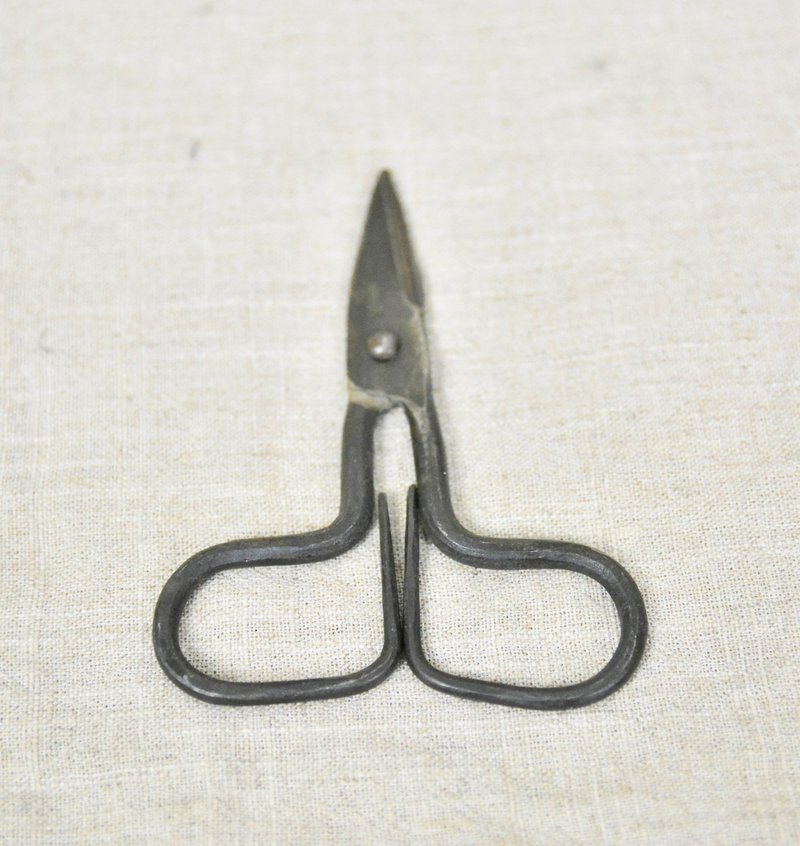 手做不锈钢剪刀＿大脚剪＿公平贸易 - 摆饰 - 其他金属 黑色