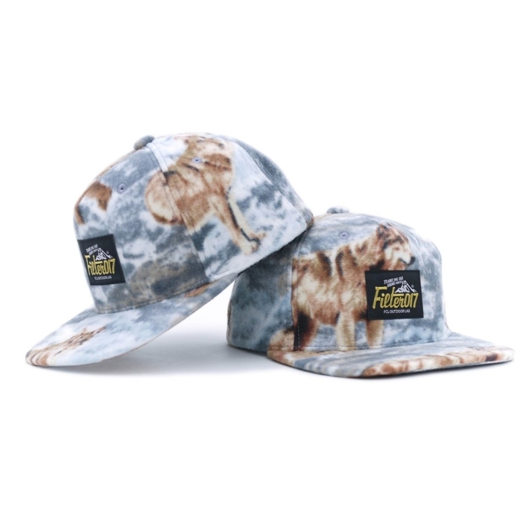 Filter017 后扣式棒球帽 - Winter Wolves Snapback Cap 冬季雪狼 - 帽子 - 棉 