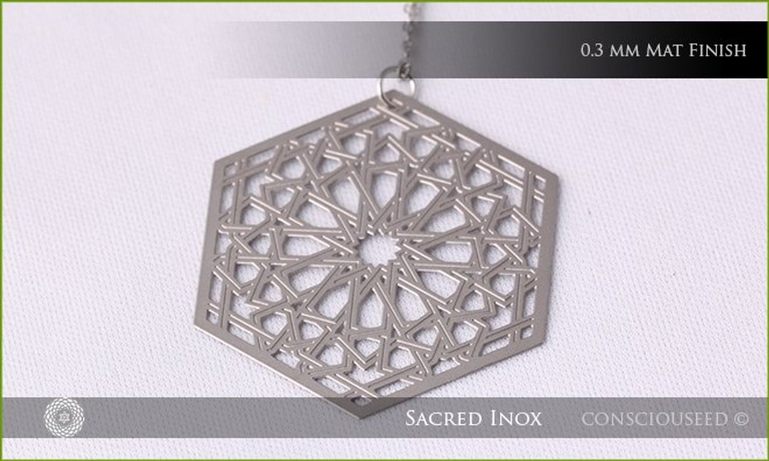 阿拉 艾克思   Allah  Hex - 项链 - 其他金属 灰色