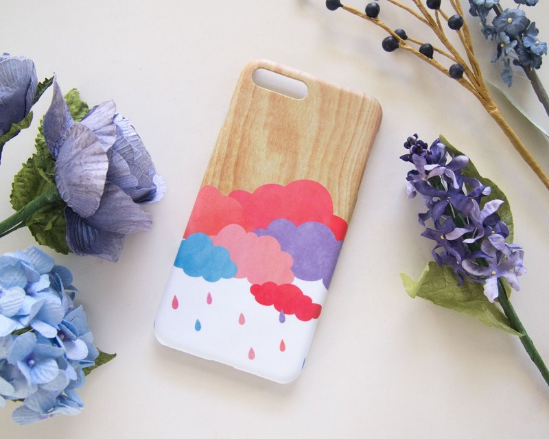 软绵绵彩色云朵::手机壳 - 手机壳/手机套 - 塑料 粉红色