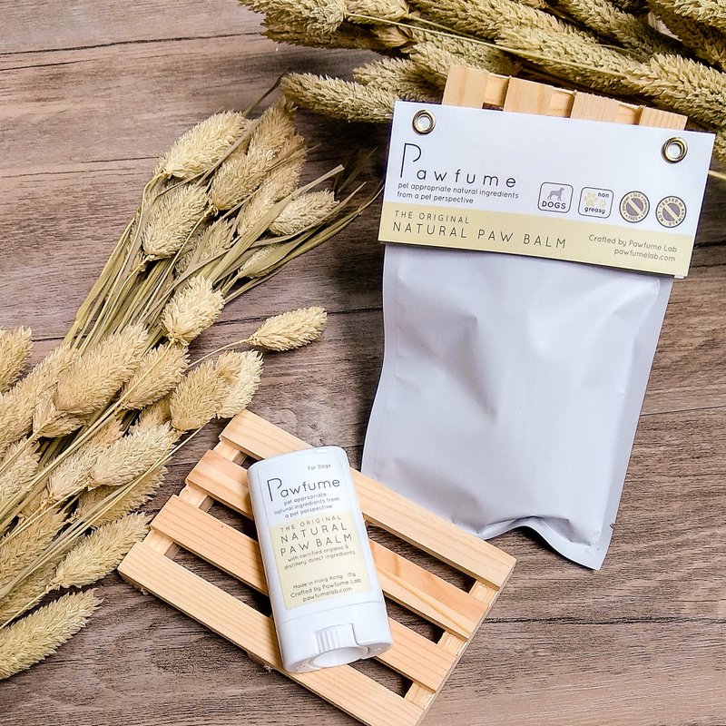 毛孩脚掌天然护理膏 - 清洁/美容 - 植物．花 金色