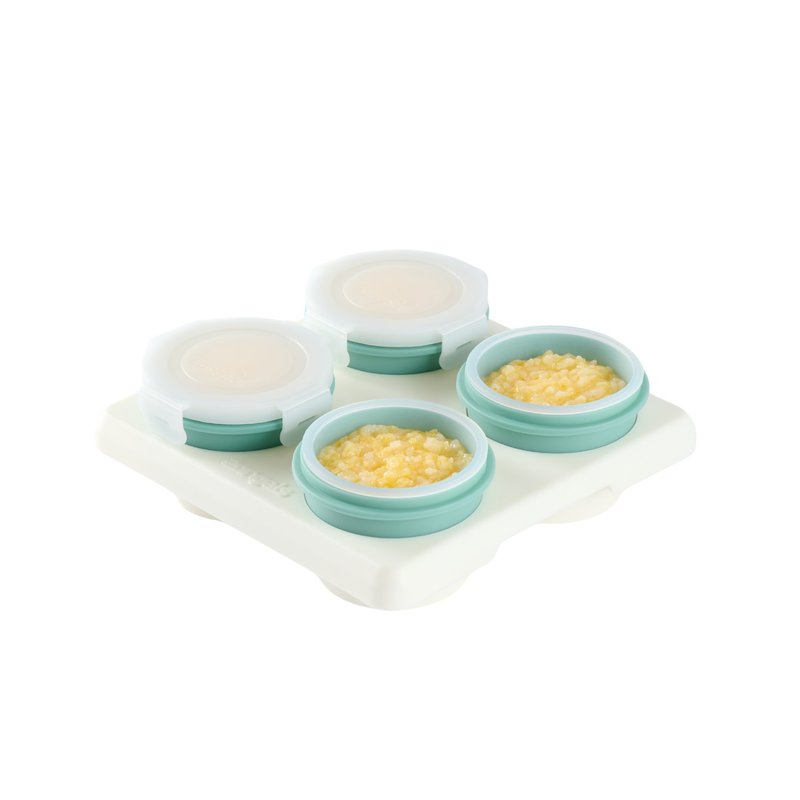 2angels 硅胶副食品零食保存杯(附杯架) 60ml - 其他 - 硅胶 多色