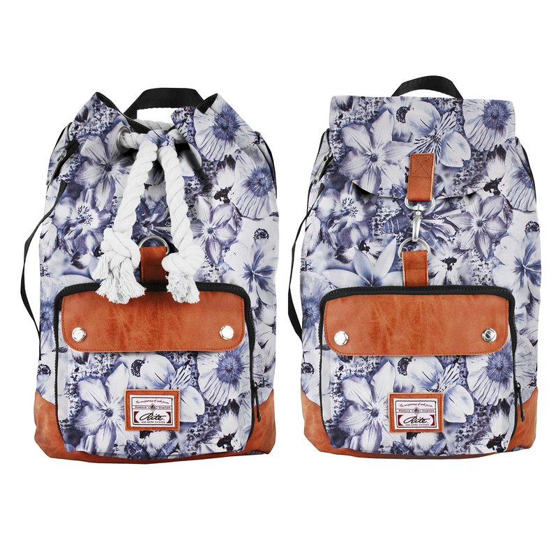 RITE双生包║拳击包 x 探索包(L) - 水仙白║ - 后背包/双肩包 - 防水材质 白色