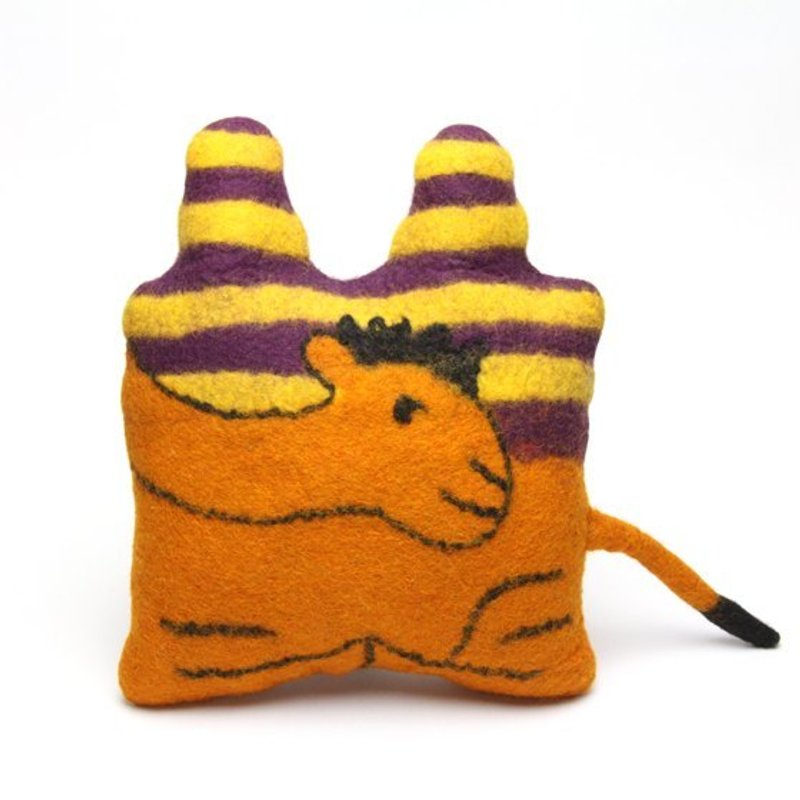 ZARAHEN·札拉罕 - 摆饰 - 羊毛 橘色