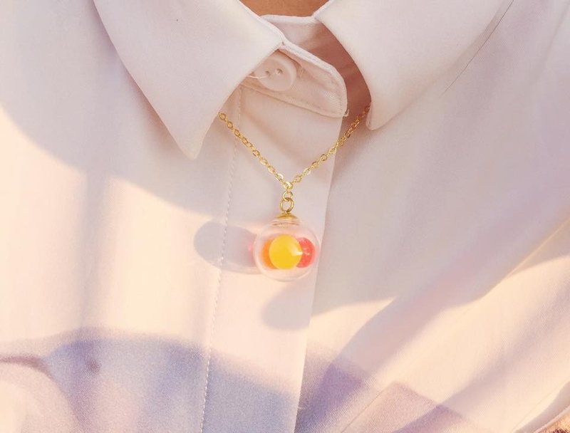 【 パレット调色盘∵ necklace 】 - 项链 - 其他金属 