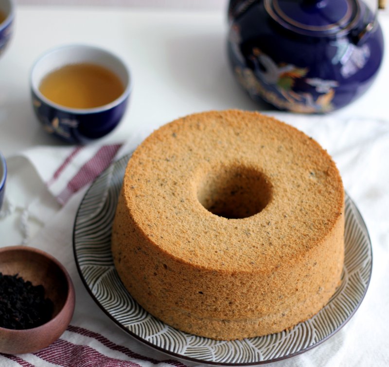 铁观音茶香戚风 - 咸派/甜派 - 新鲜食材 黄色