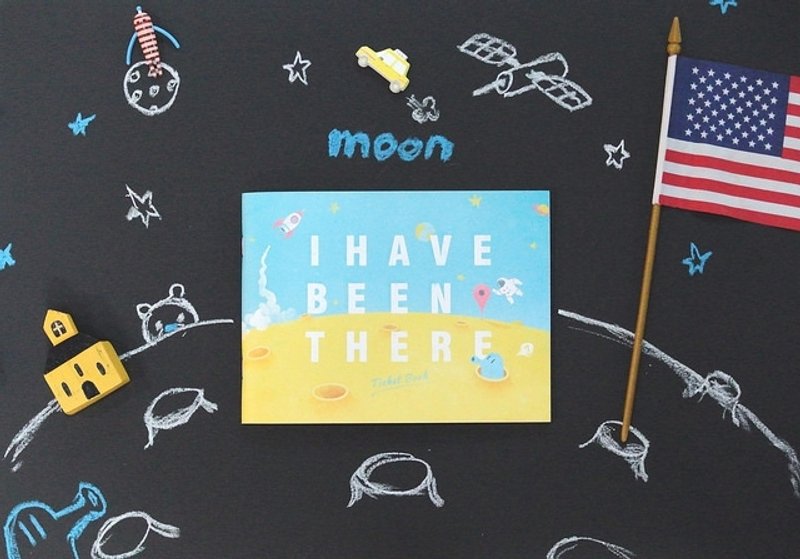 I Have Been There 打卡票根纪录本 - 月球▲即将绝版▲ - 笔记本/手帐 - 纸 多色