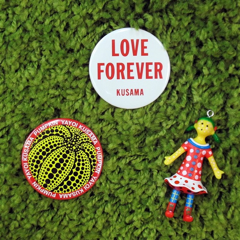 爱恋久久LOVE FOREVER.南瓜Pumpkin/随身小镜子-草间弥生 - 其他 - 其他材质 