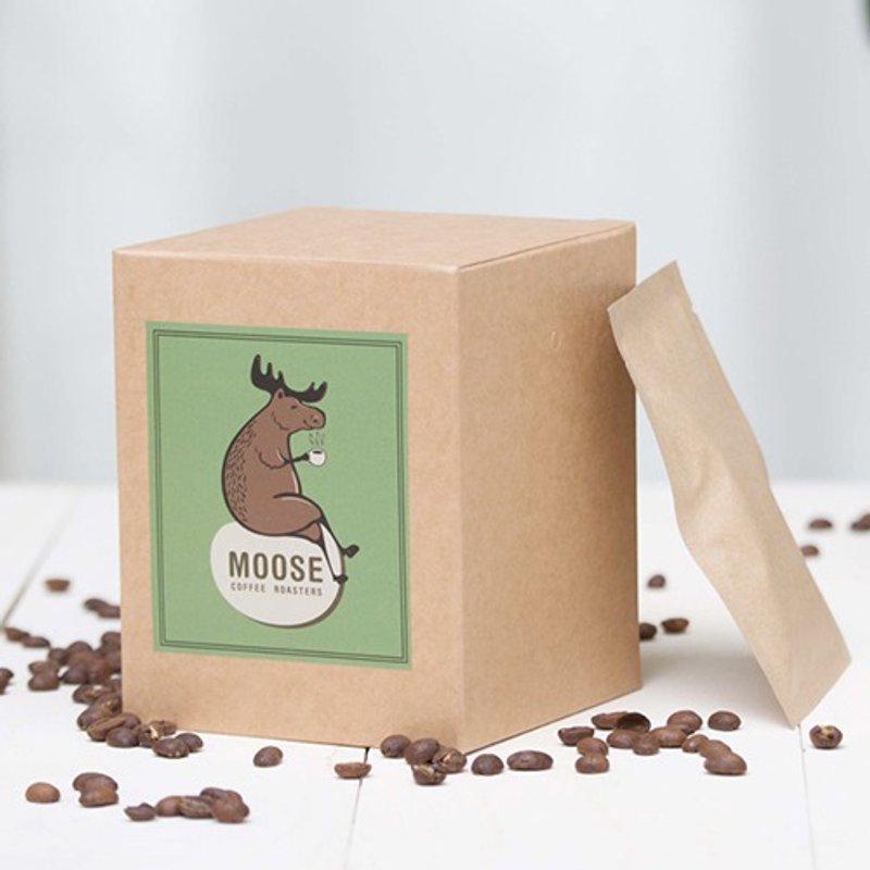 【MOOSE咖啡烘焙】(水洗)危地马拉  花神  北欧烘焙咖啡豆 可磨粉 - 咖啡 - 新鲜食材 咖啡色