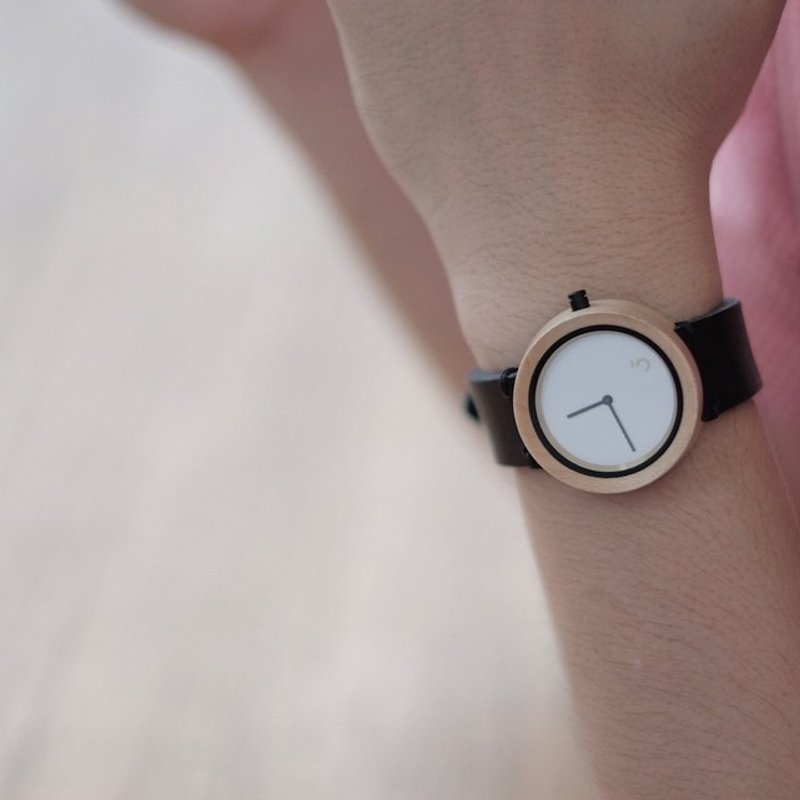 Lima Watch Sore Maple Black - 女表 - 木头 黑色