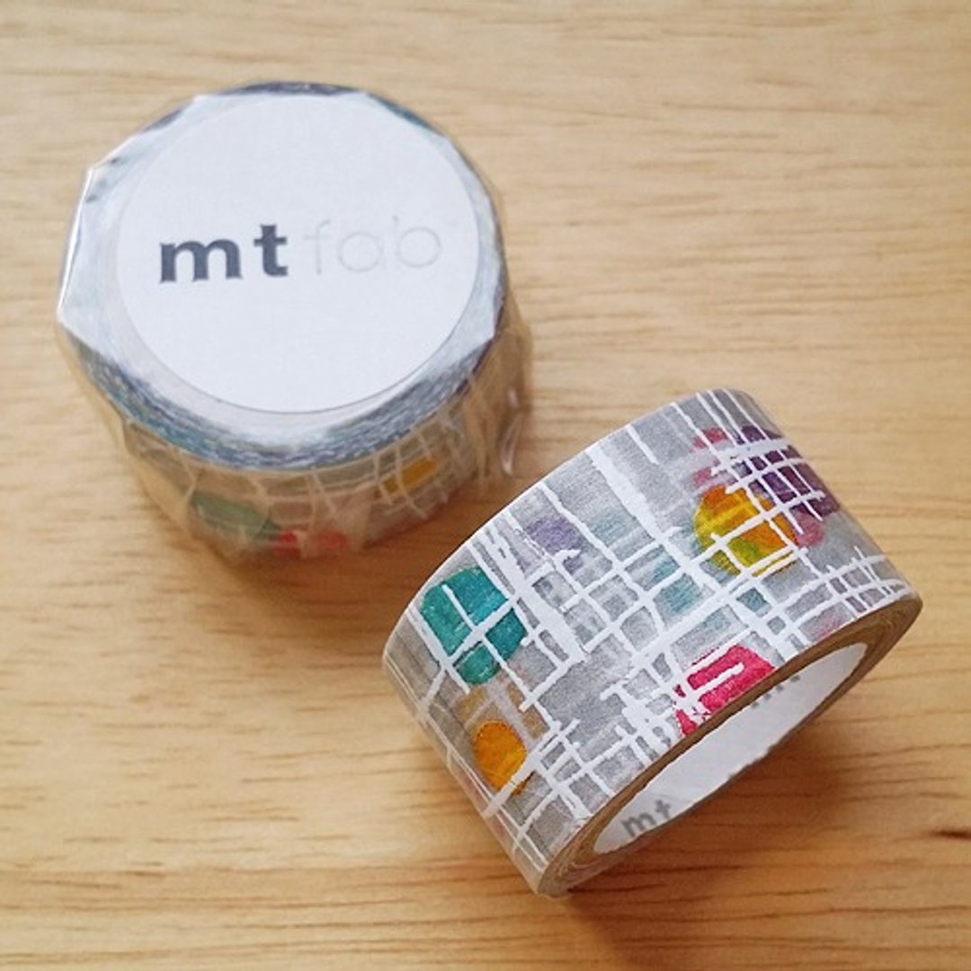 mt 和纸胶带 fab 凹凸网版系列【点线(MTSC1P01)】 - 纸胶带 - 纸 多色