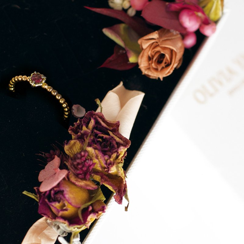 糖果碧玺K合金戒指 PRECIOUS OVATION - 戒指 - 宝石 