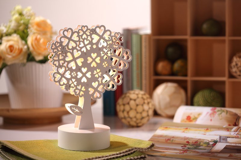 幸运树 - 灯具/灯饰 - 木头 白色