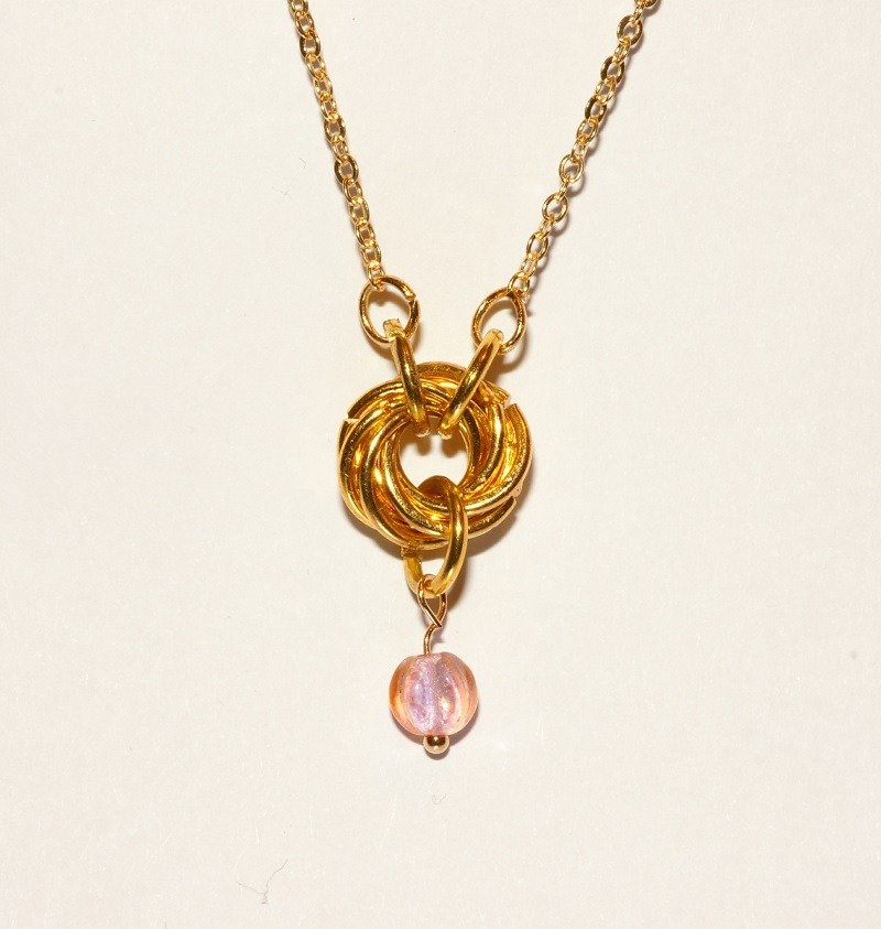 【Littlest Things】漩涡系列金色项链 - 项链 - 其他金属 