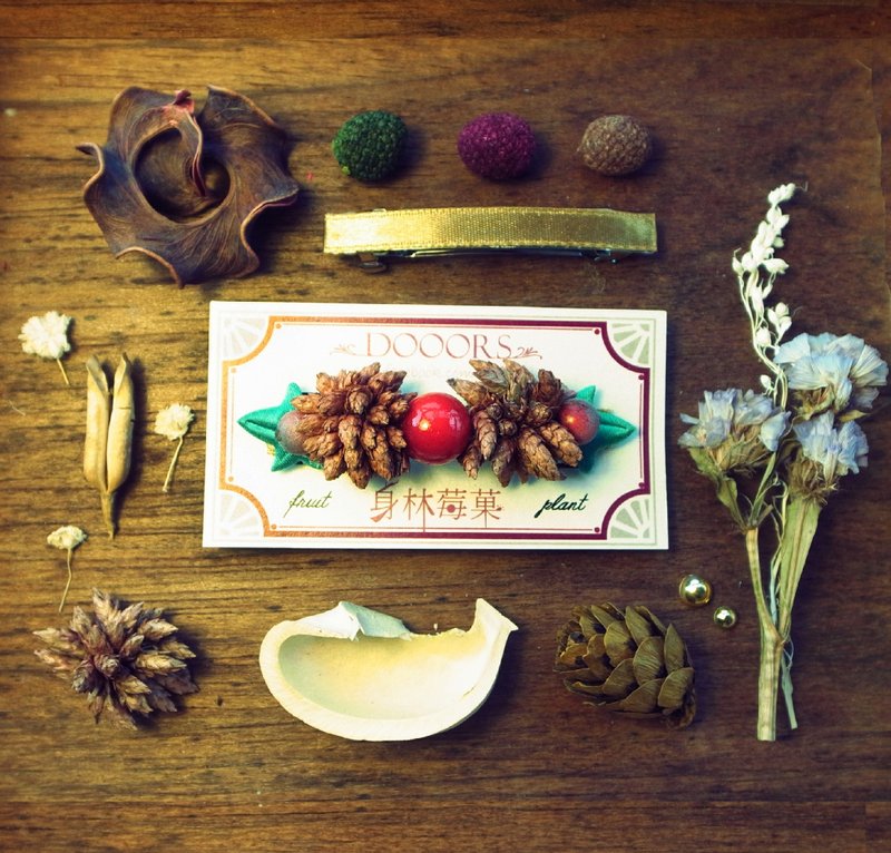 ↟奶茶马卡龙↟发夹 - 发饰 - 植物．花 多色