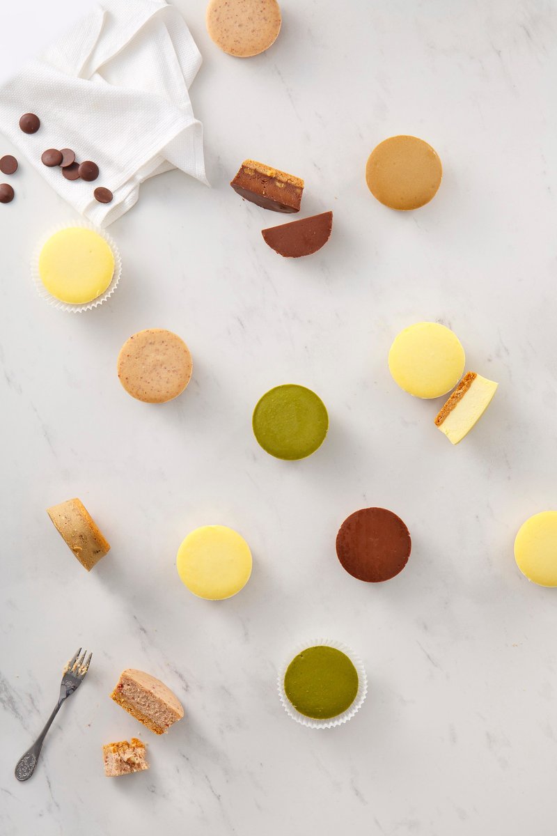 香蕉重奶酪 一盒6入 手工制作 cheese cake 弥月蛋糕 - 蛋糕/甜点 - 新鲜食材 黄色