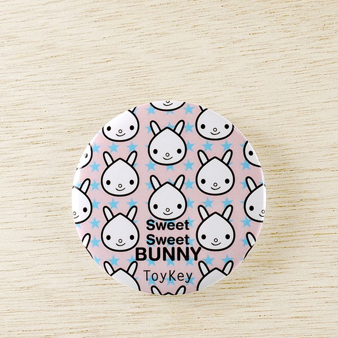 Sweet Bunny 蜜蜜兔 3 (ToyKey 玩具所 胸章) - 徽章/别针 - 塑料 