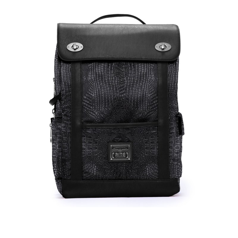 2015｜RITE攀越包FOUR-黑鳄鱼｜ - 后背包/双肩包 - 防水材质 黑色