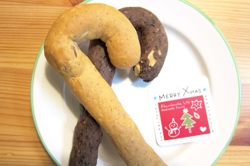 圣诞拐杖饼干 Abundansha-Life - 手工饼干 - 新鲜食材 