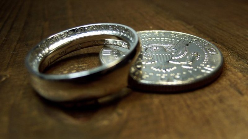 《CANCER流行实验所》银币戒指 - 戒指 - 其他金属 灰色