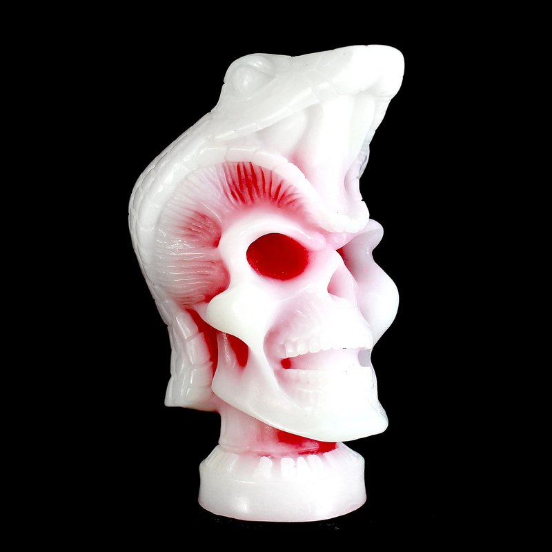 Brainfart55 x BAD KIDS 恶童联合 白红香氛造型蜡烛 - 蜡烛/烛台 - 蜡 白色