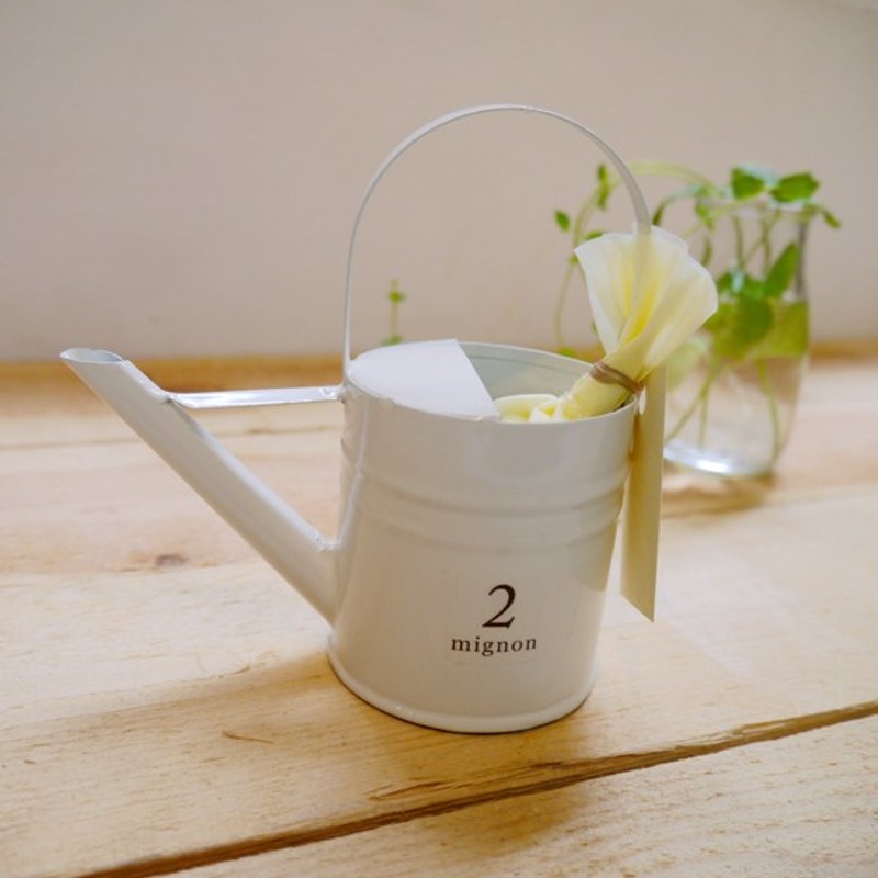 圣新陶芸可爱花园JO-RO小盆栽2号 - 植栽/盆栽 - 其他金属 白色