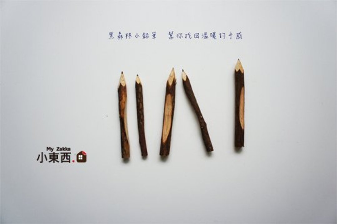 黑森林手感铅笔 - 笔筒/笔座 - 植物．花 卡其色