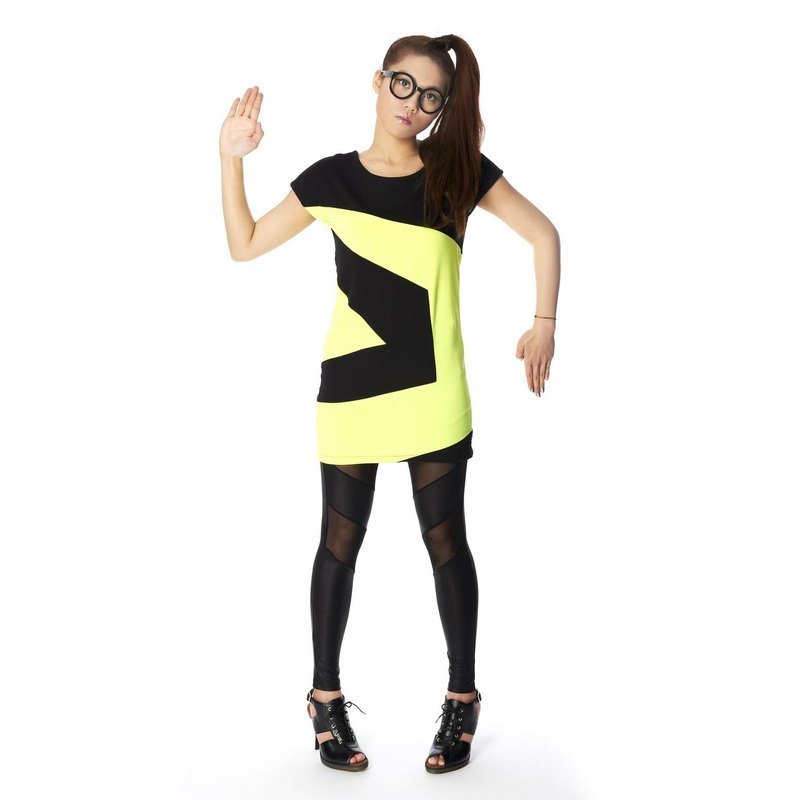 top 箭头长版上衣 - 女装 T 恤 - 其他材质 多色