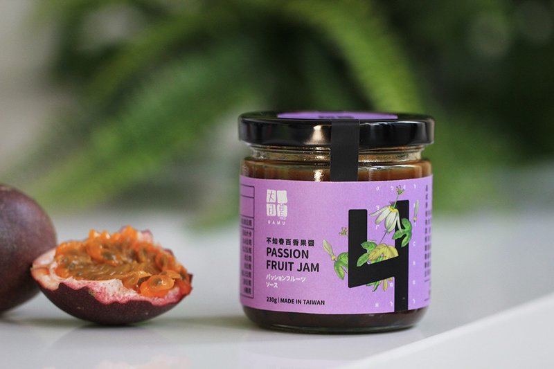 不知春百香果酱-在地水果茶 210g - 果酱/抹酱 - 植物．花 橘色