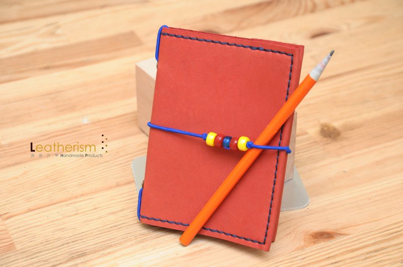 为通向未来的旅途写笔记－牛皮证件套/笔记本/书套 by Leatherism Handmade Products - 证件套/卡套 - 真皮 