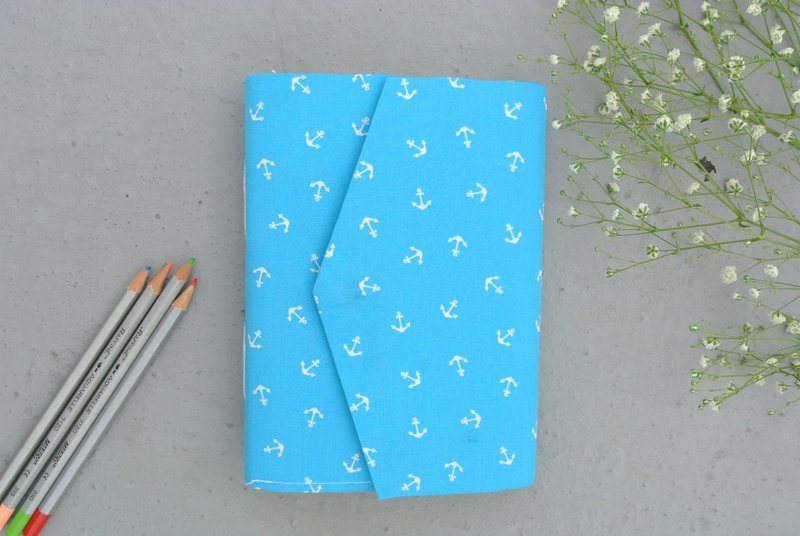 :小瑕疵: 想到海边走走吗(大)/手工书/摺者 - 笔记本/手帐 - 纸 蓝色