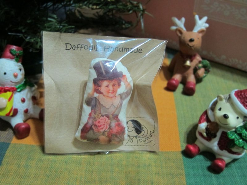 手作复古造型别针 - 胸针 - 其他材质 多色