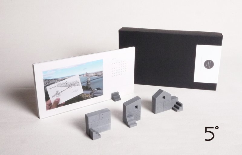 2015 手绘明信片年历 - 年历/台历 - 纸 白色