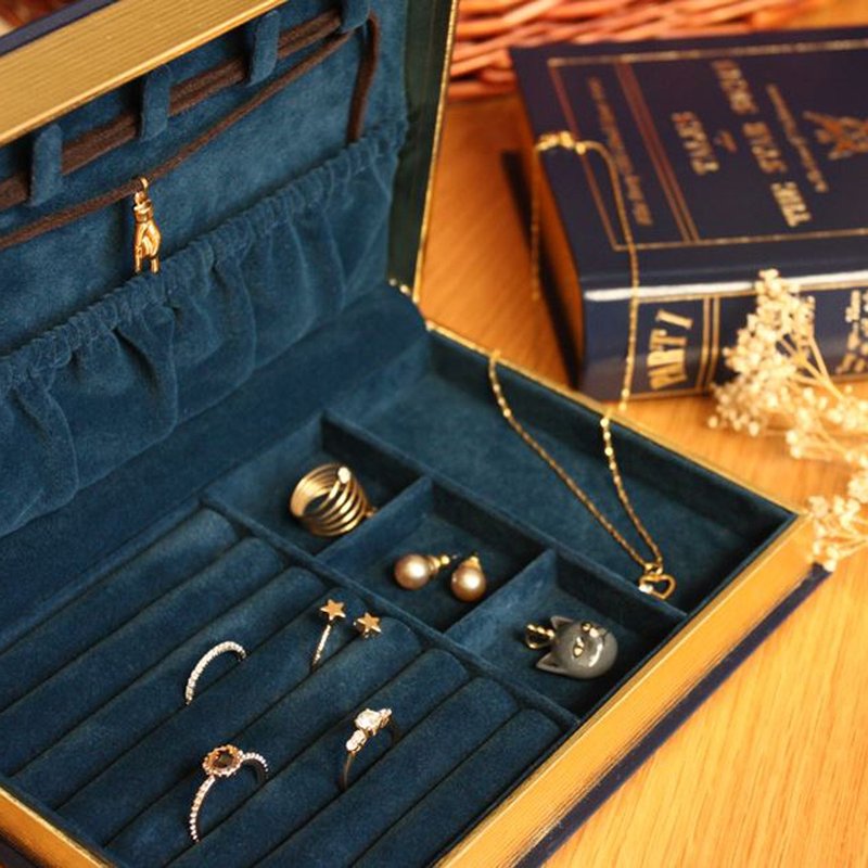 Jewelry Book Box : Navy Blue - 其他 - 其他材质 蓝色