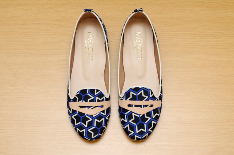 MCNelly 韩国手工平底鞋 Clover - 黑 - 芭蕾鞋/娃娃鞋 - 纸 黑色