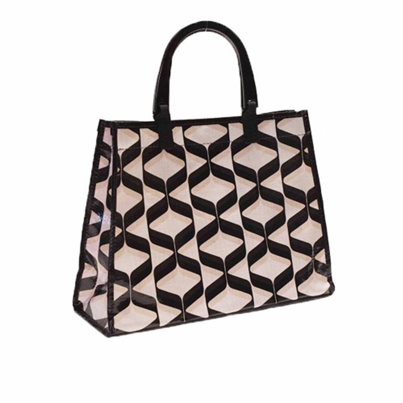 Blue Q 手挽大包包 - Ribbon 缎带 - 手提包/手提袋 - 压克力 