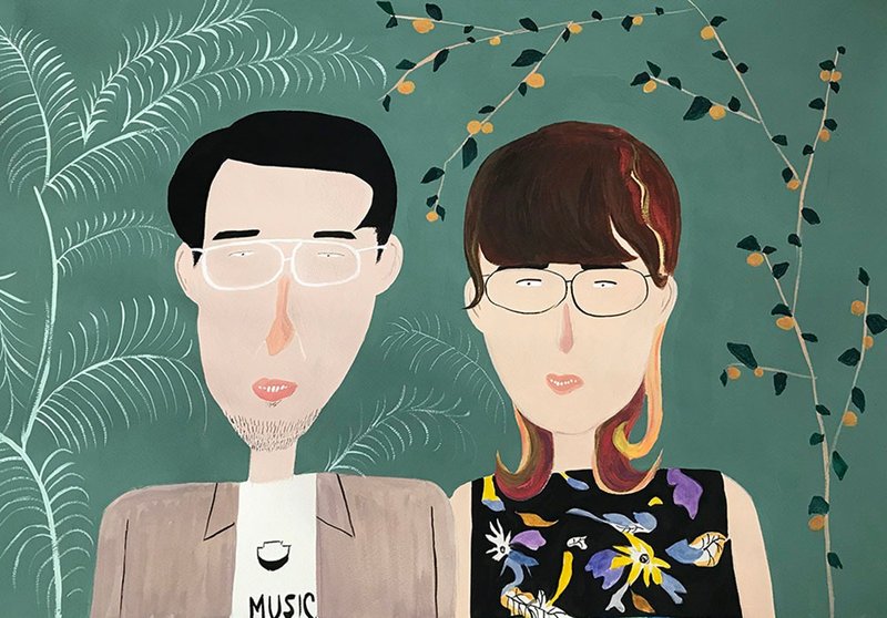 竹谷满的不像肖像  大 - 订制画像 - 纸 多色