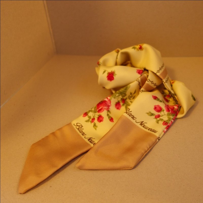 香槟玫瑰 / 长条发带 - 发饰 - 其他材质 金色