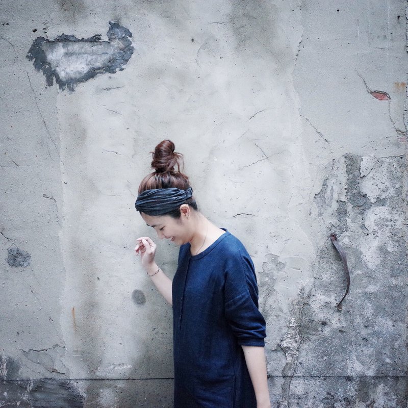 甘丹 松紧版/手工发带 - 发饰 - 其他材质 黑色