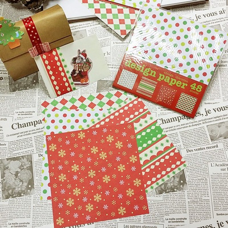 日本 amifa Xmas 圣诞风格艺术纸 (28461) - 木工/竹艺/纸艺 - 纸 多色