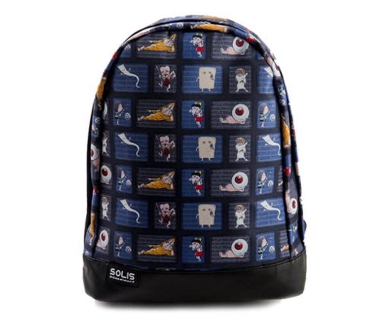 【x鬼太郎联名系列】妖怪乐园数位彩印后背包│ - 后背包/双肩包 - 聚酯纤维 多色