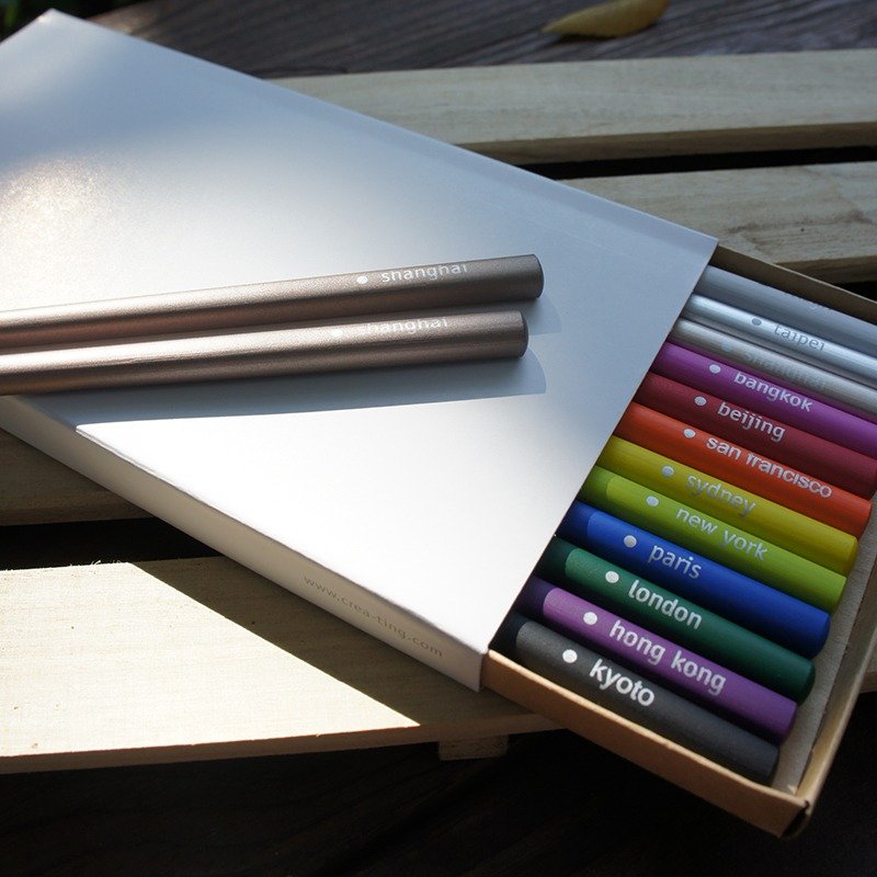 好日子彩色缤纷筷组_每座城市都有你爱的菜 - 筷子/筷架 - 竹 多色