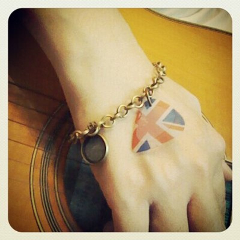 **客制量身**FaMa·s Pick吉他弹片-限定手炼 - 手链/手环 - 其他金属 咖啡色