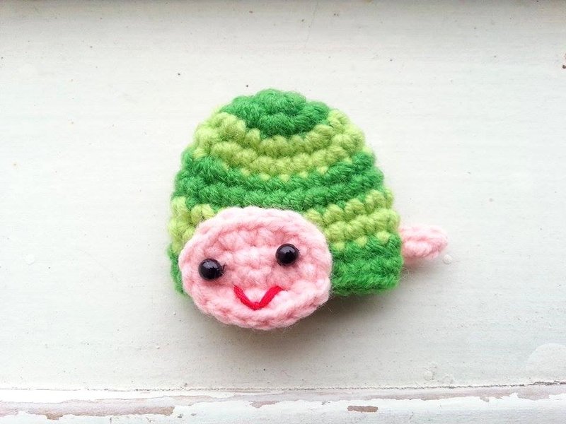 【Knitting】Marine Biology~海洋生物大集合-Green Turtle 长寿乌龟 - 钥匙链/钥匙包 - 其他材质 绿色